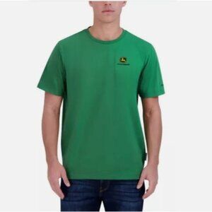 NEW John Deere Men's XXL Green T-Shirt 100% Cotton Logo Tee